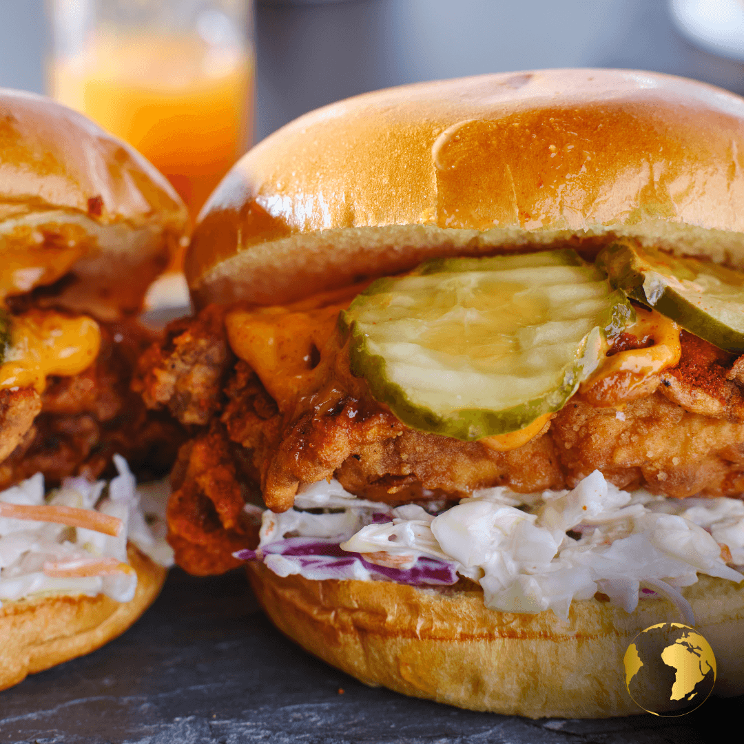 Burger poulet