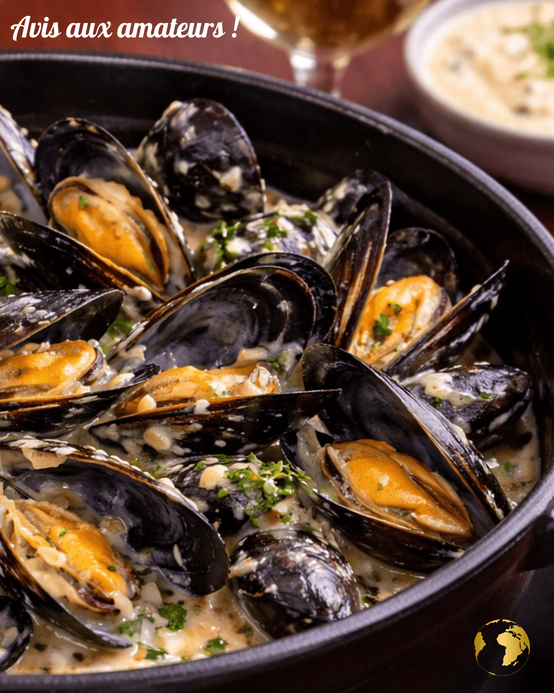 Moules à la crème